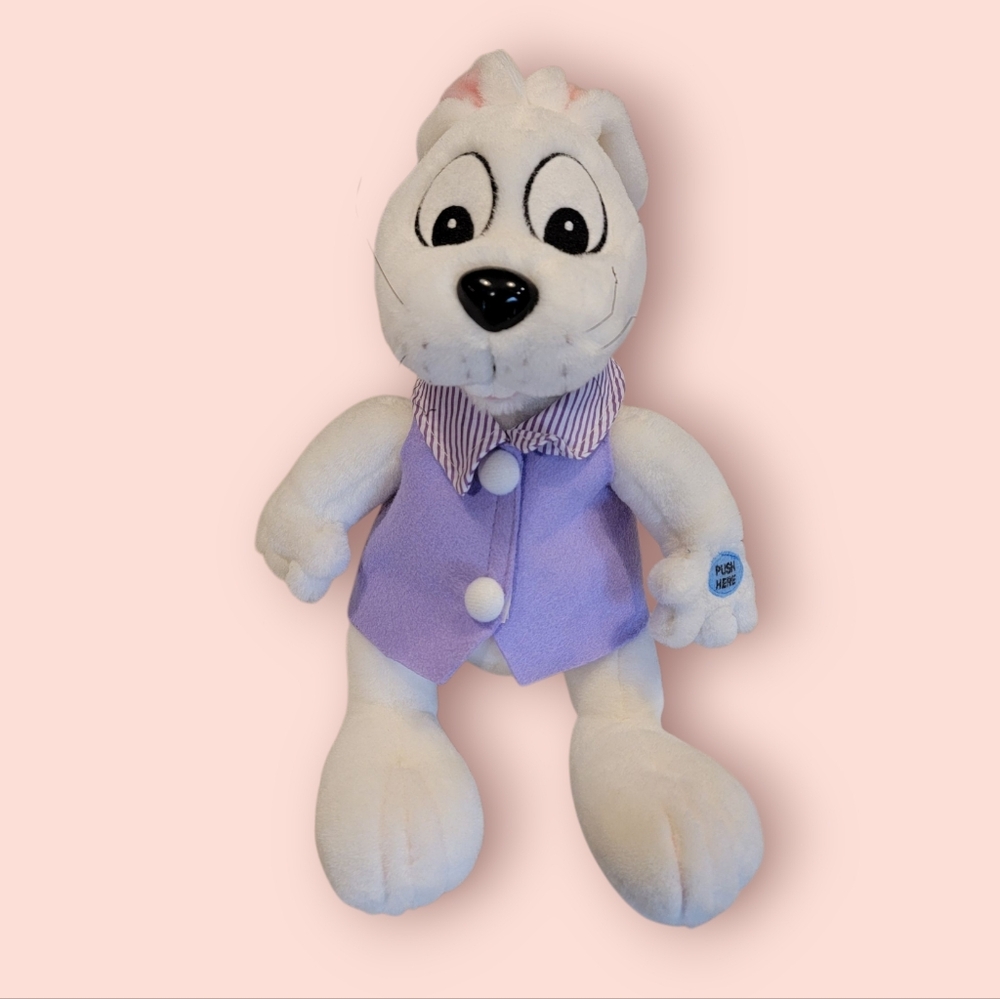 Gemmy Peter Cottontail Rabbit Plush Animated‎ Battery Operated Toy
